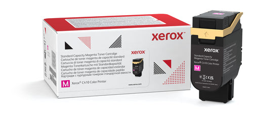 Xerox Genuine ® C410 Color Printer/VersaLink® C415 Color Multifunction Printer Magenta Standard capacity Toner Cartridge (2000 Pages) - 006R04679 Xerox Genuine ® C410 Color Printer/VersaLink® C415 Color Multifunction Printer Magenta Standard capacity Toner Cartridge (2000 Pages) - 006R04679